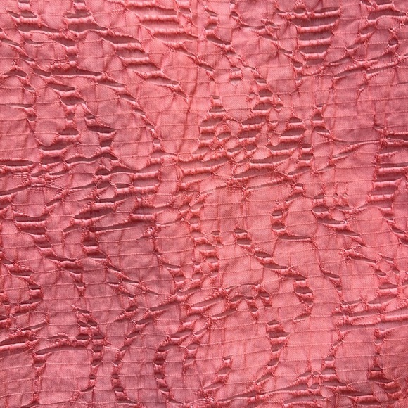 🌺 Vince Camuto Pleated Midi A Line Skirt in shade Tropic Guava, Size: 8 - Picture 16 of 17